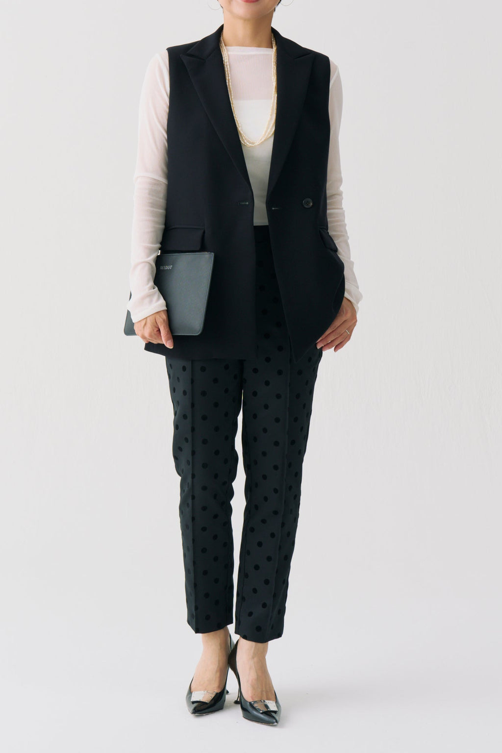 Dot Lining Gilet