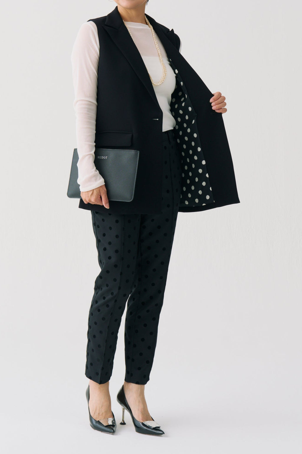 Dot Lining Gilet