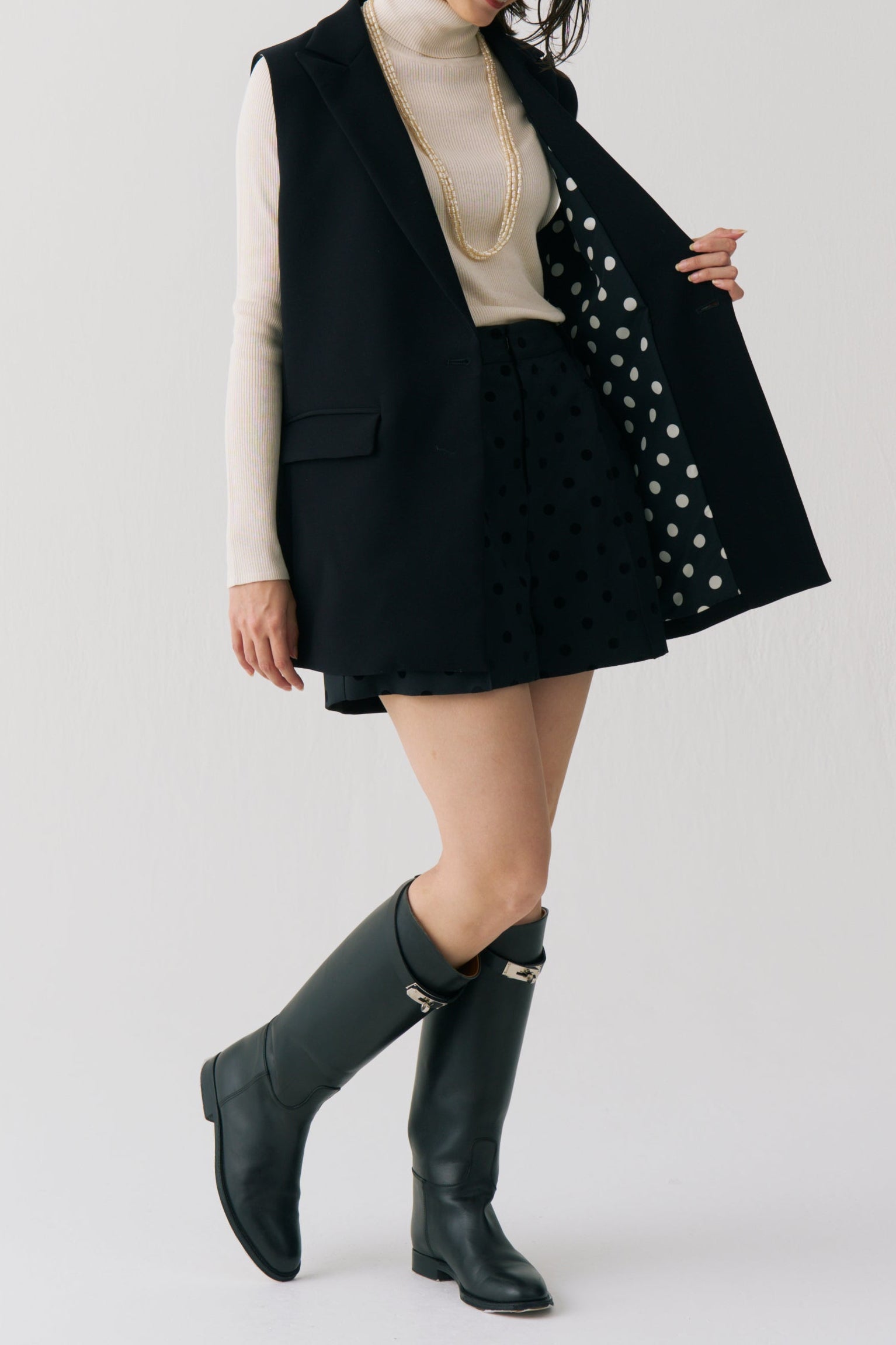 Dot Lining Gilet