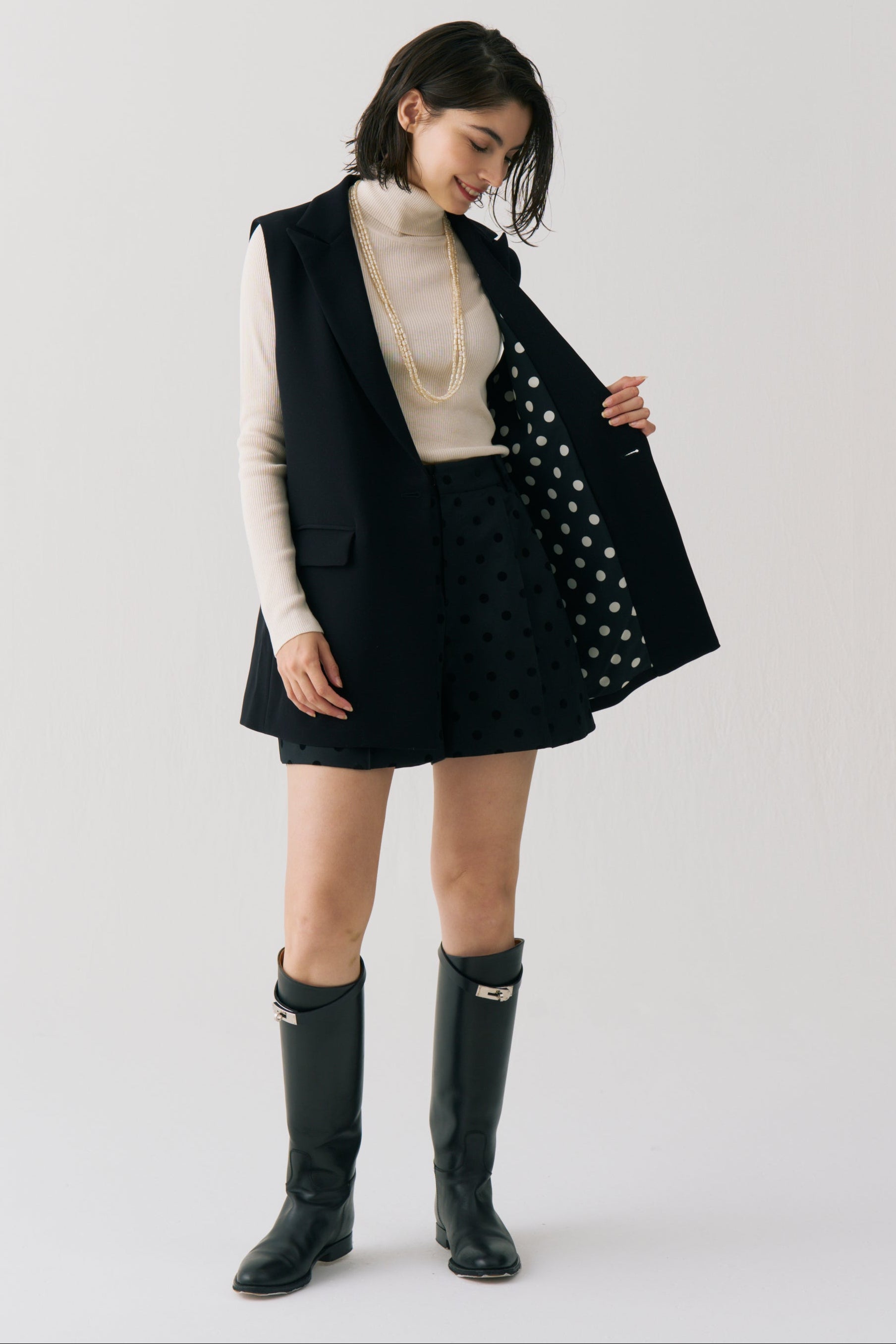 Dot Lining Gilet