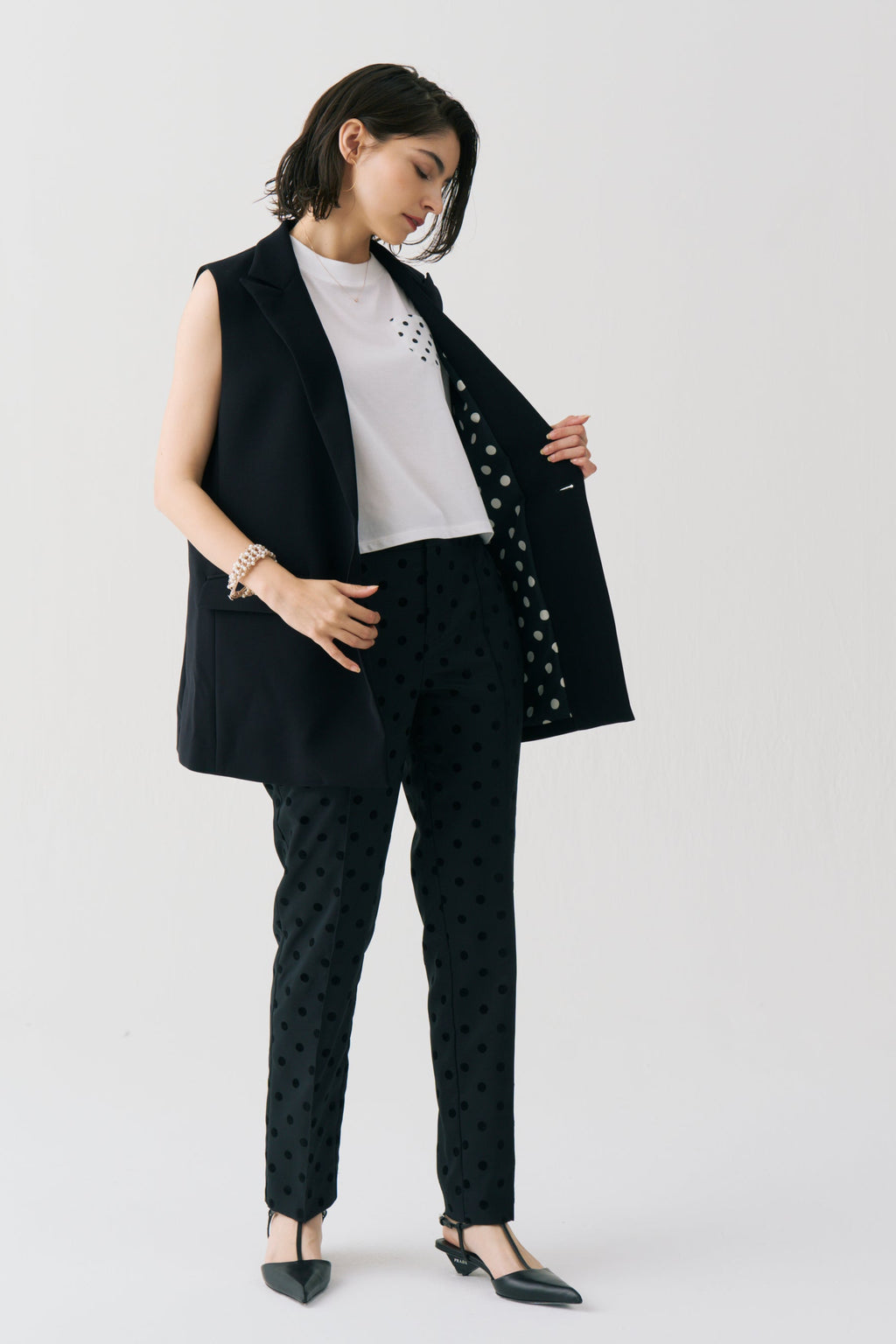 Dot Lining Gilet