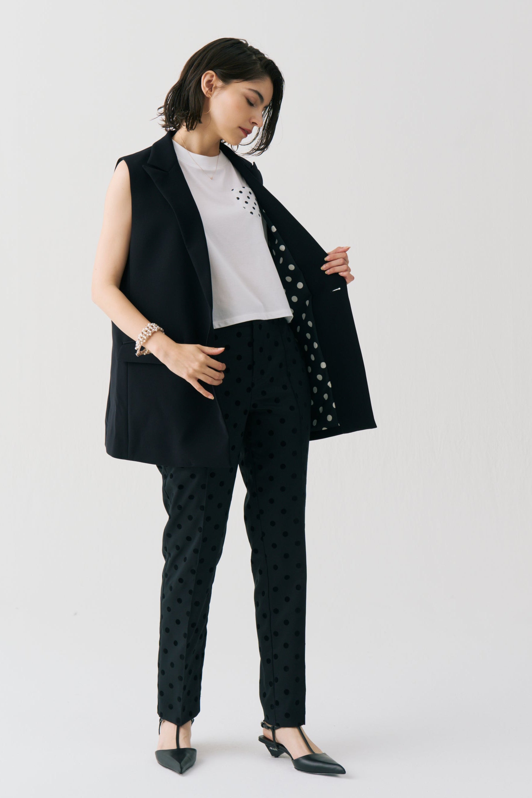 Dot Lining Gilet